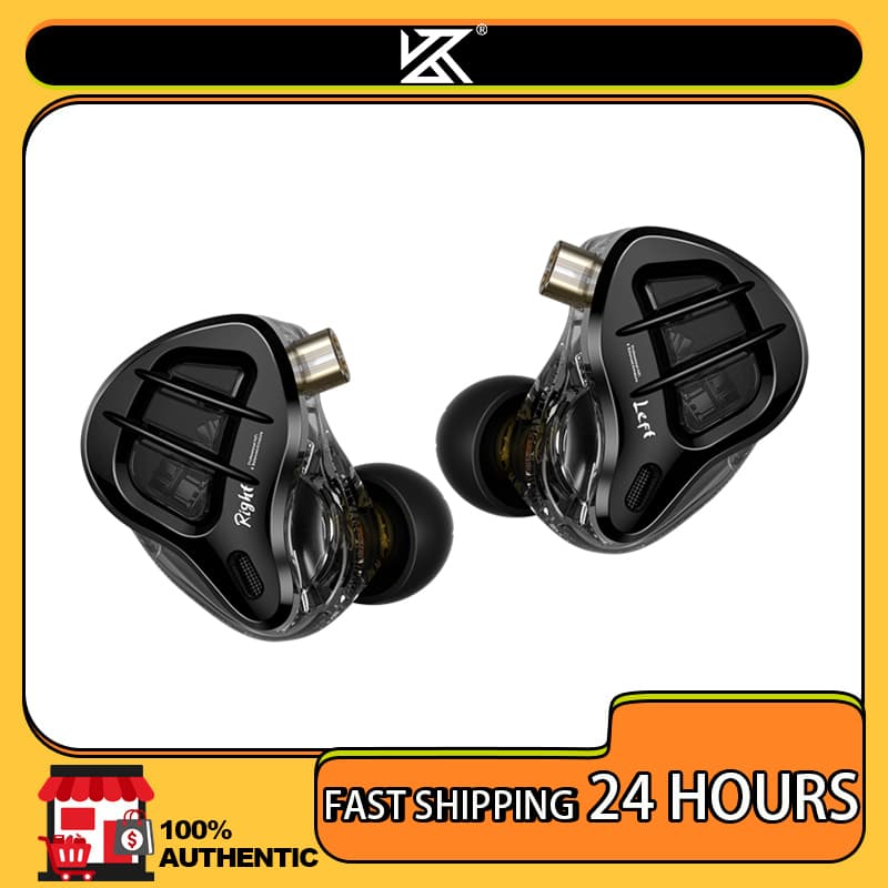 سماعات KZ ZAR HiFi هجينة سلكية